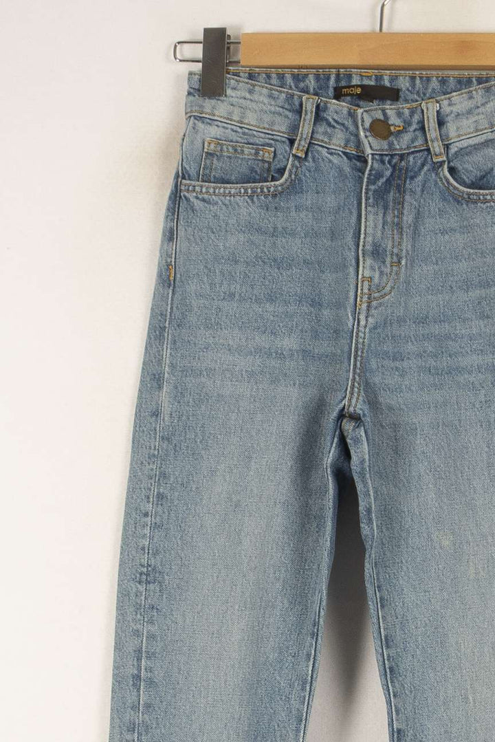 Jean bleu - Taille XS/34 de la marque Maje | PARAD44475 - Vendu par Paradigme - Image 2