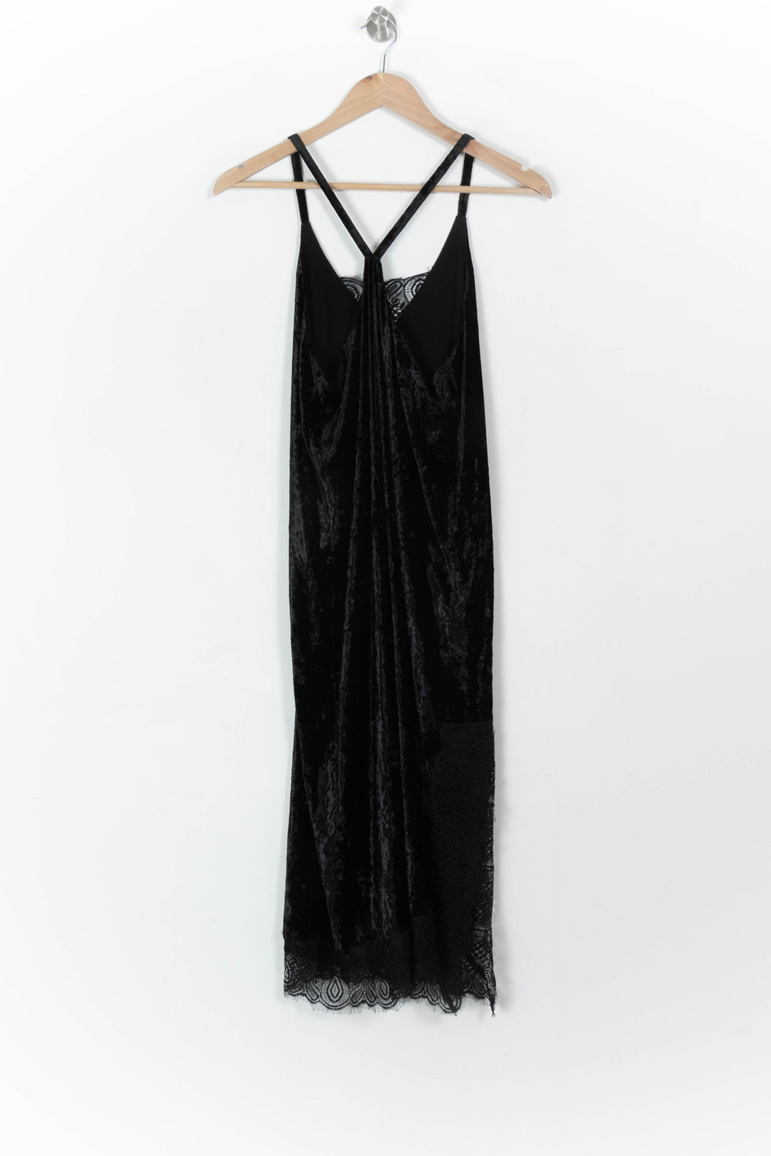 Robe en velours noir - Taille M/38 de la marque Comptoir des Cotonniers | PARAD44487 - Vendu par Paradigme - Image 4