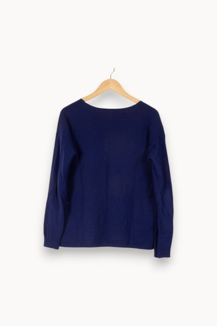 Pull bleu foncé - Taille M/38 de la marque Comptoir des Cotonniers | PARAD44489 - Vendu par Paradigme - Image 3