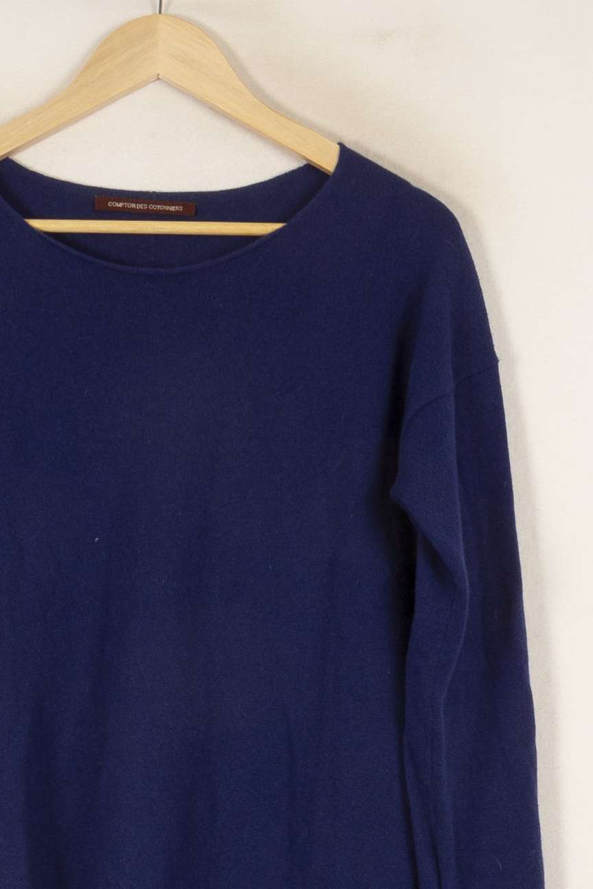 Pull bleu foncé - Taille M/38 de la marque Comptoir des Cotonniers | PARAD44489 - Vendu par Paradigme - Image 2