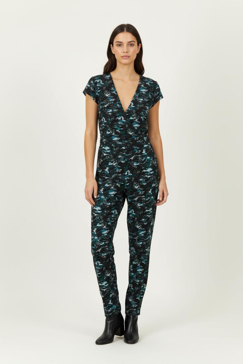 Combinaison verte et bleue - Taille L/40 de la marque IKKS | PARAD44494 - Vendu par Paradigme - Image 1