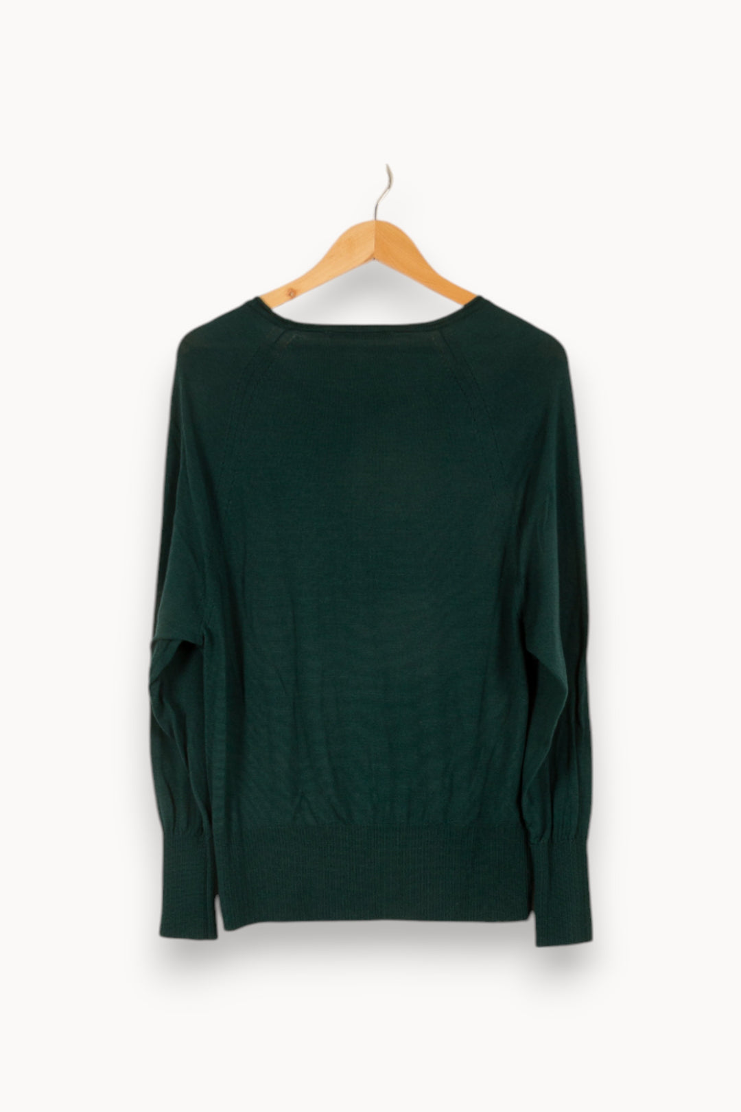 Pull vert foncé - Taille M/38 de la marque Comptoir des Cotonniers | PARAD44500 - Vendu par Paradigme - Image 3