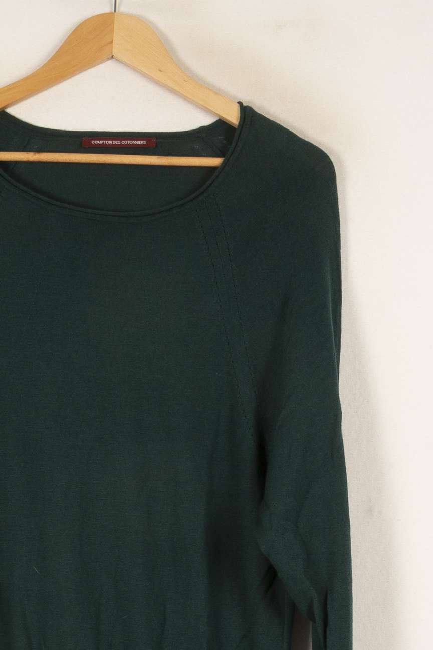 Pull vert foncé - Taille M/38 de la marque Comptoir des Cotonniers | PARAD44500 - Vendu par Paradigme - Image 2
