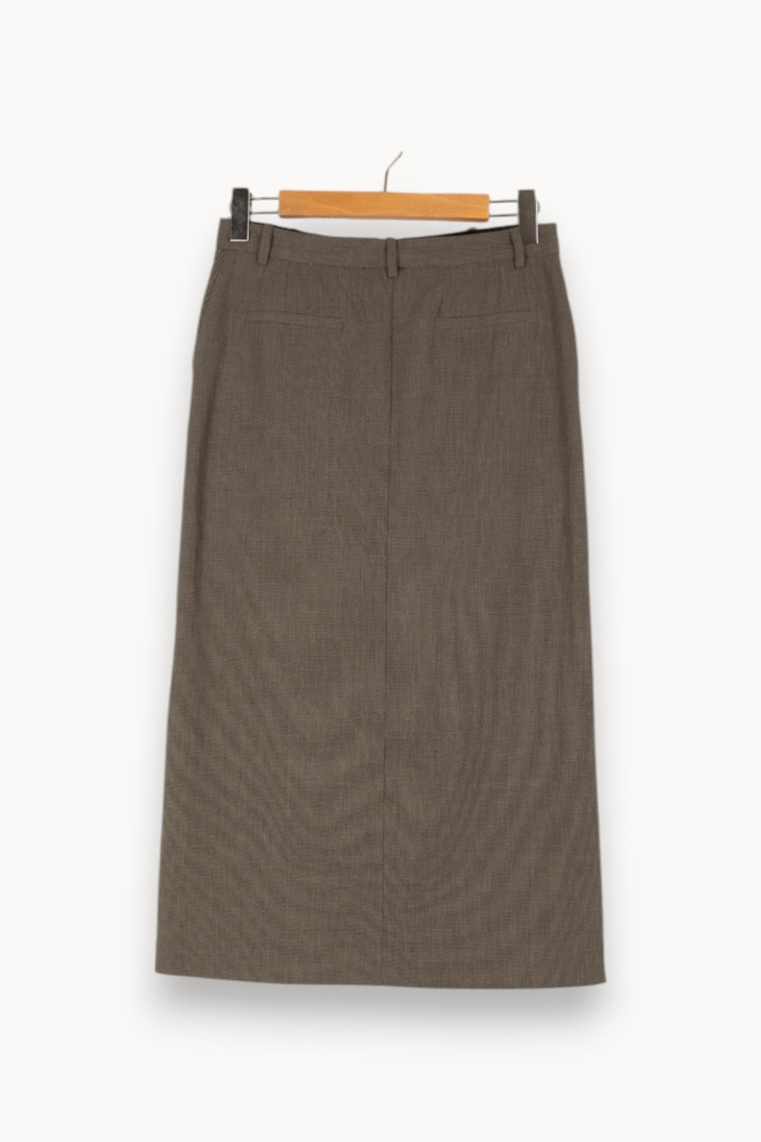 Jupe longue grise - Taille M/38 de la marque IKKS | PARAD44522 - Vendu par Paradigme - Image 3