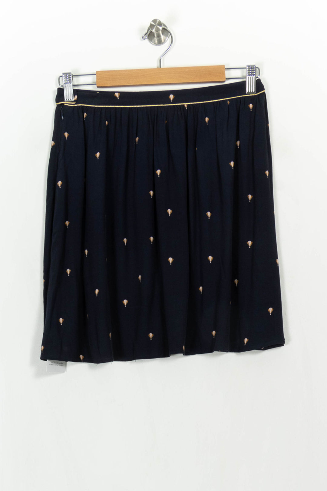 Jupe bleue à motifs - Taille S/36 de la marque Des petits hauts | PARAD44526 - Vendu par Paradigme - Image 4