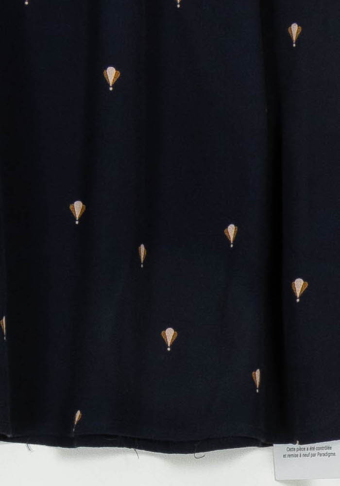 Jupe bleue à motifs - Taille S/36 de la marque Des petits hauts | PARAD44526 - Vendu par Paradigme - Image 3