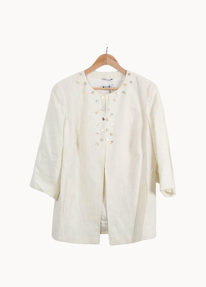 Veste Blanche - Taille XXXL/46 de la marque Marina Rinaldi | PARAD44545 - Vendu par Paradigme - Image 2