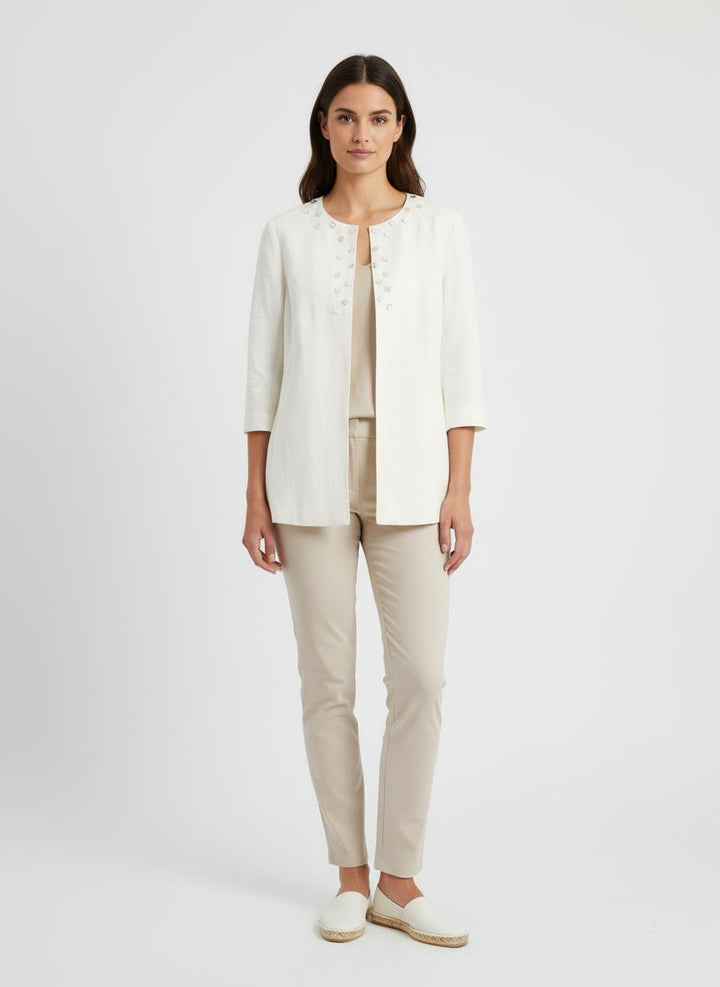 Veste Blanche - Taille XXXL/46 de la marque Marina Rinaldi | PARAD44545 - Vendu par Paradigme - Image 1