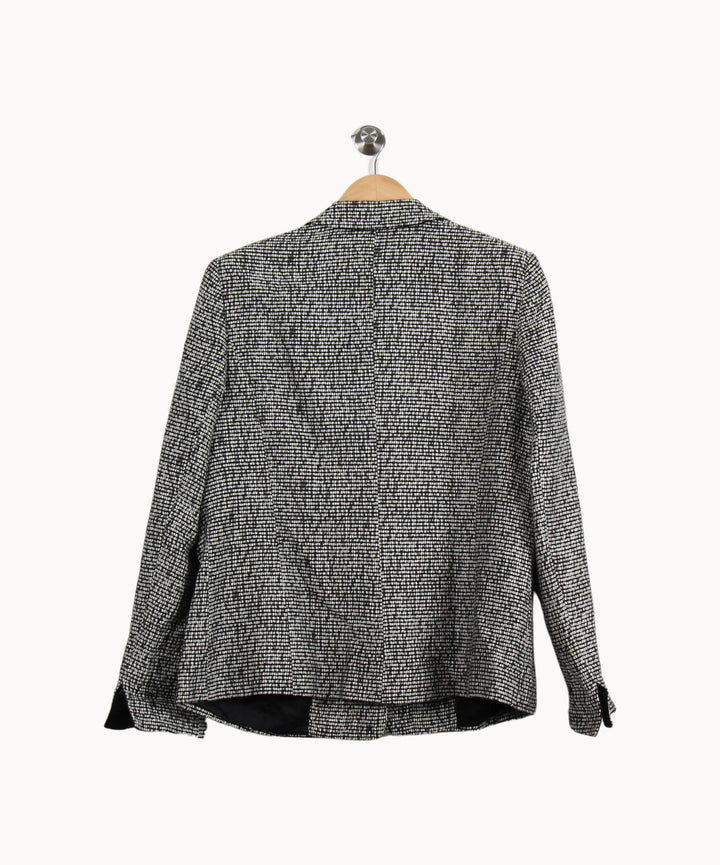 Veste Noir et Blanc - Taille XXXL/46 de la marque Marina Rinaldi | PARAD44548 - Vendu par Paradigme - Image 4