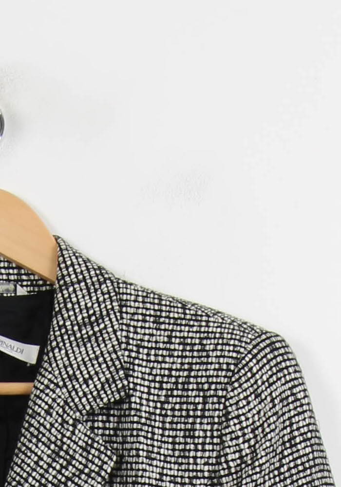 Veste Noir et Blanc - Taille XXXL/46 de la marque Marina Rinaldi | PARAD44548 - Vendu par Paradigme - Image 3