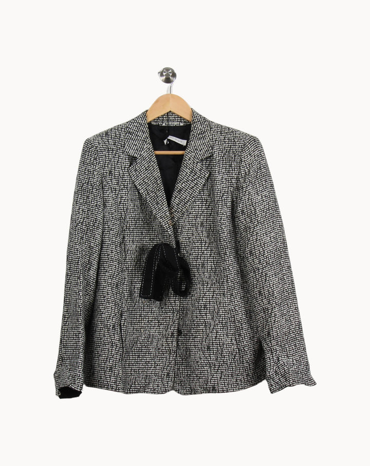 Veste Noir et Blanc - Taille XXXL/46 de la marque Marina Rinaldi | PARAD44548 - Vendu par Paradigme - Image 2