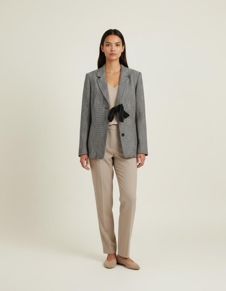 Veste Noir et Blanc - Taille XXXL/46 de la marque Marina Rinaldi | PARAD44548 - Vendu par Paradigme - Image 1