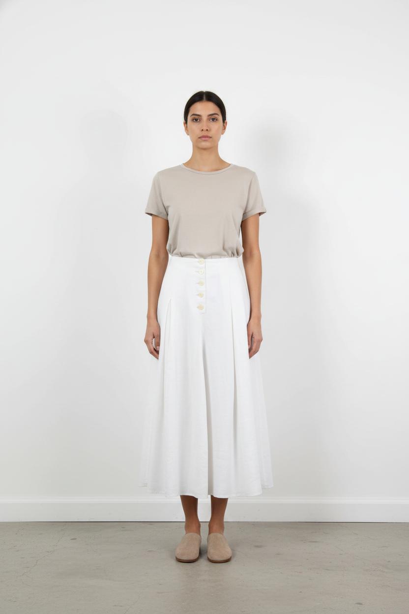 Jupe Longue Blanche - Taille S/36