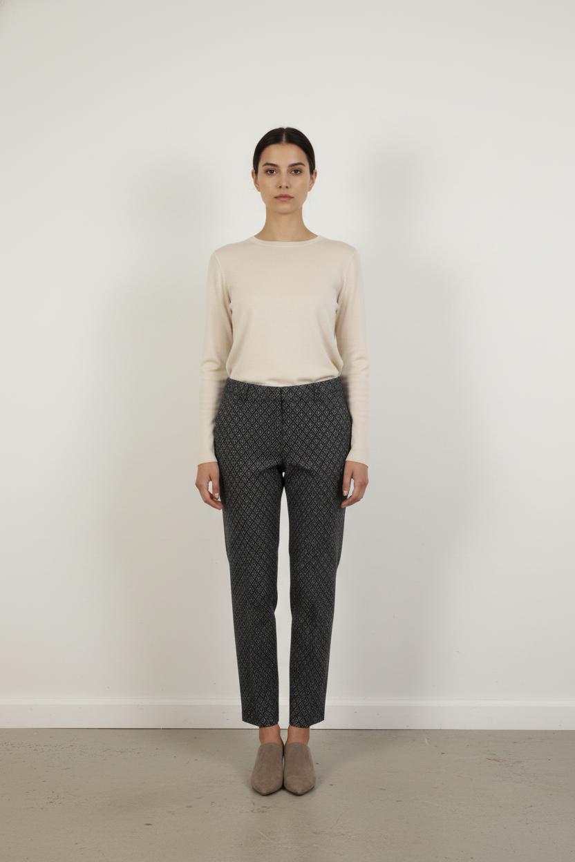Pantalon Bleu et Beige - Taille S/36