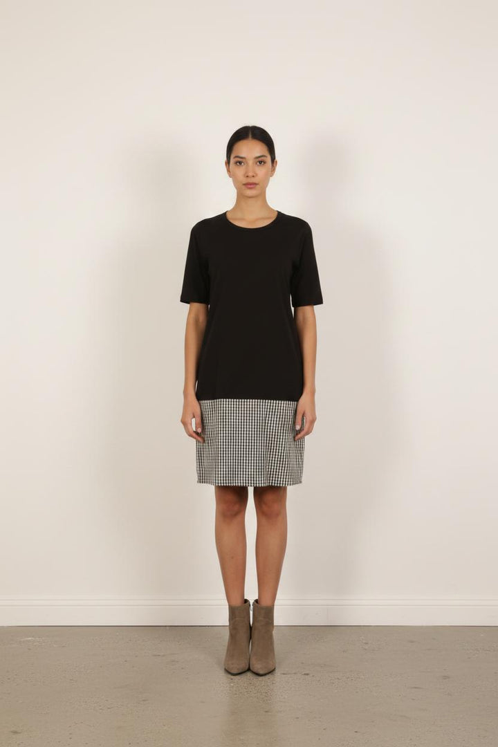 Robe Courte Noire et Blanche - Taille M/38