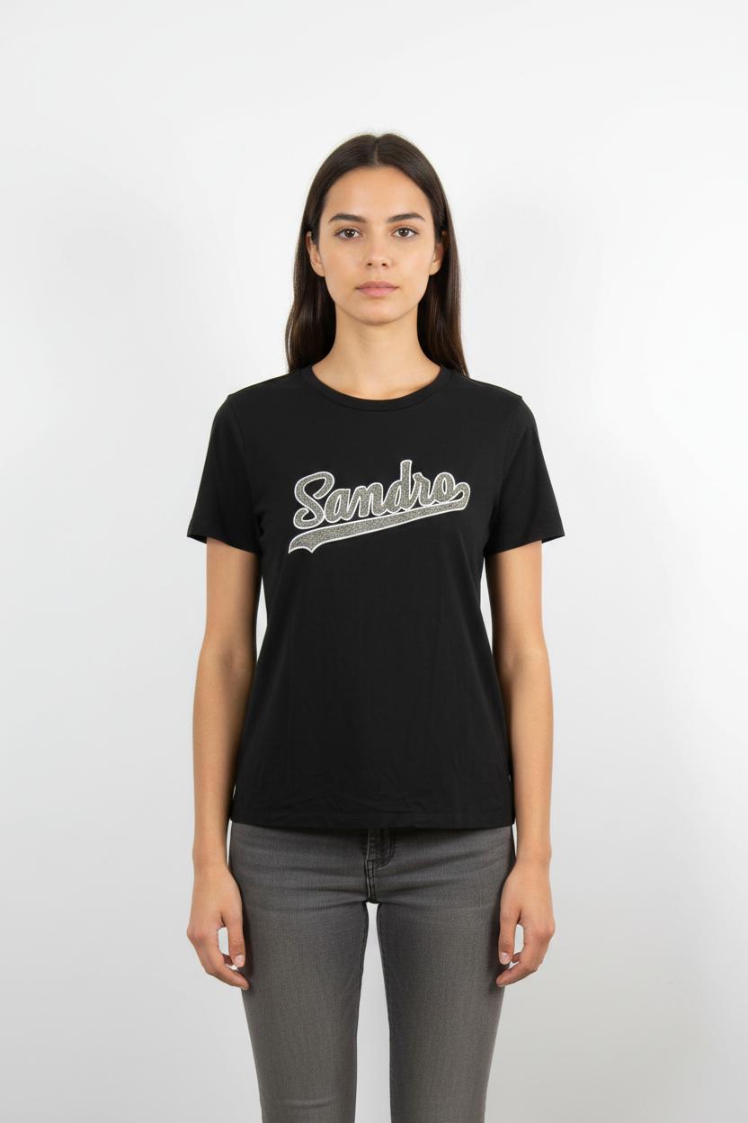 Tee-shirt Noir - Taille S/36