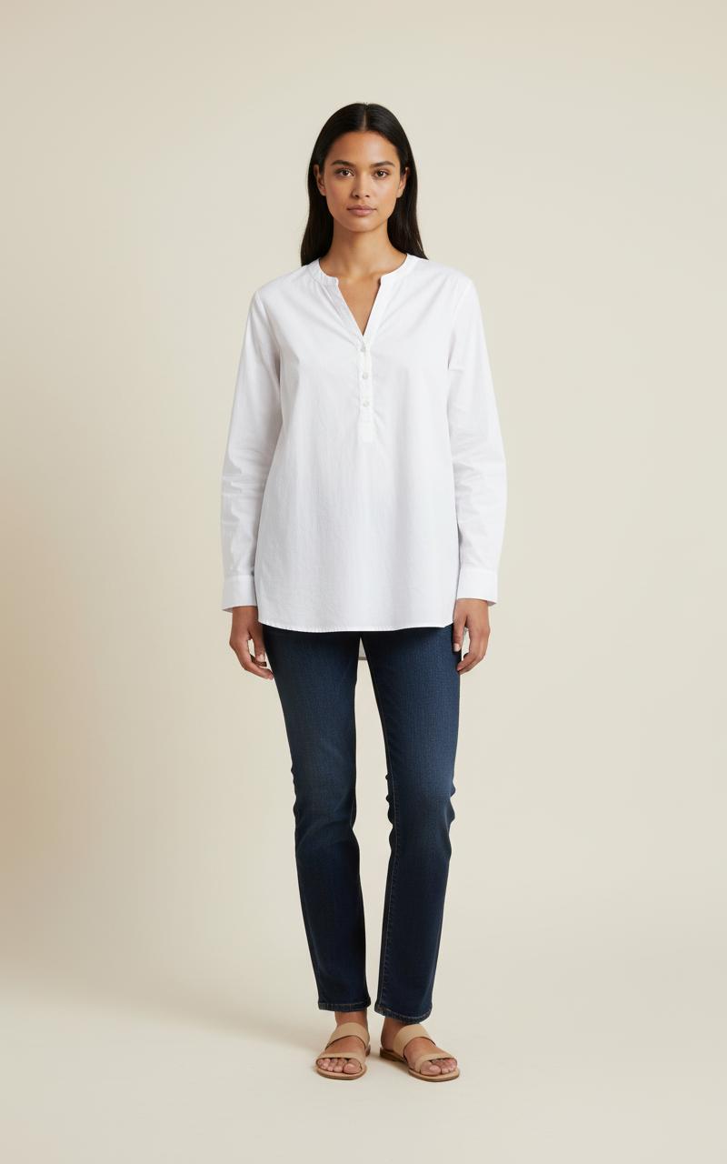 Blouse Blanche - Taille XXL/44 de la marque Marina Rinaldi | PARAD44569 - Vendu par Paradigme - Image 1