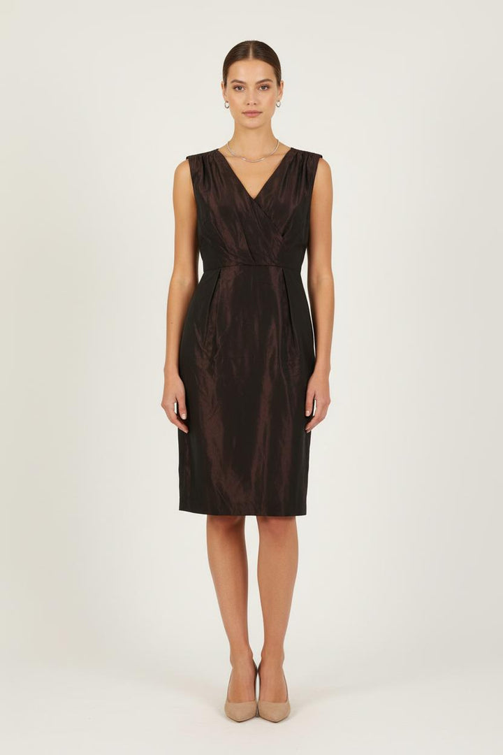 Robe Décolletée Noire - Taille M/38 de la marque Tara Jarmon | PARAD44592 - Vendu par Paradigme - Image 1