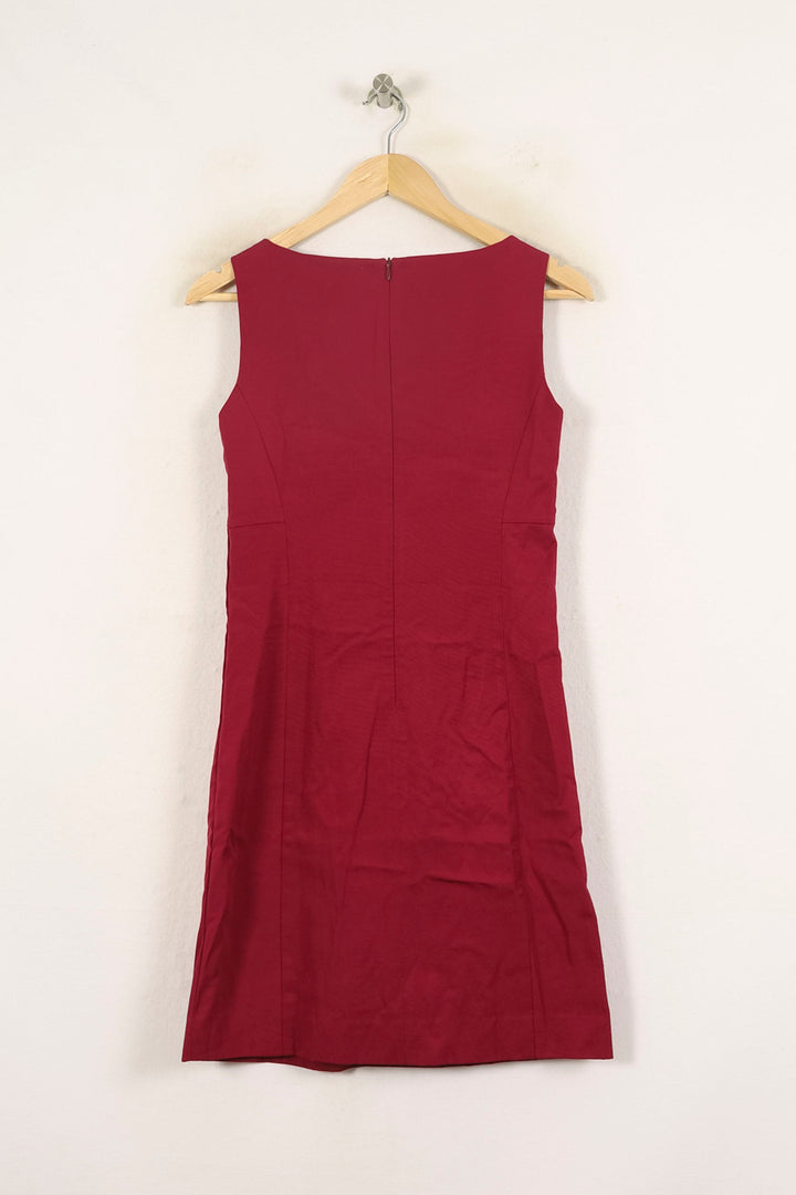 Robe Droite Rouge et Noir - Taille S/36 de la marque Maison 123 | PARAD44595 - Vendu par Paradigme - Image 4