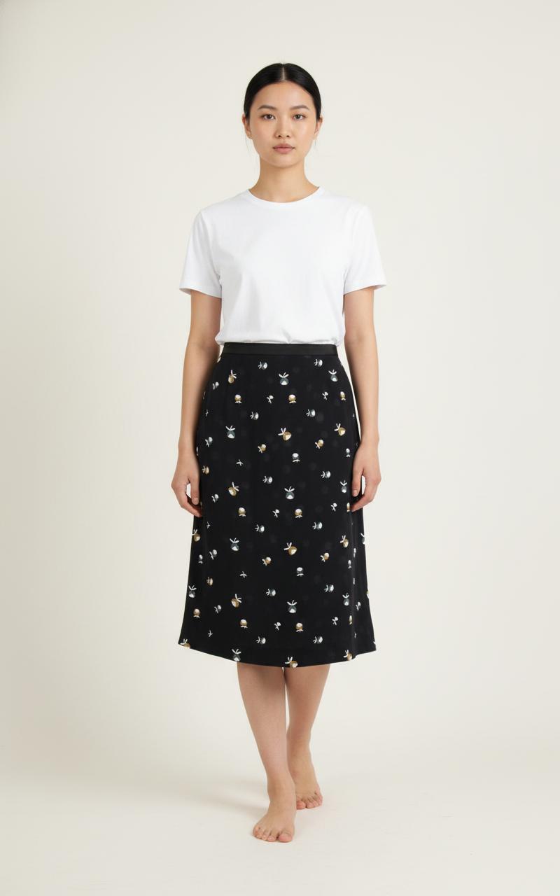 Jupe Midi Noire - Taille L/40