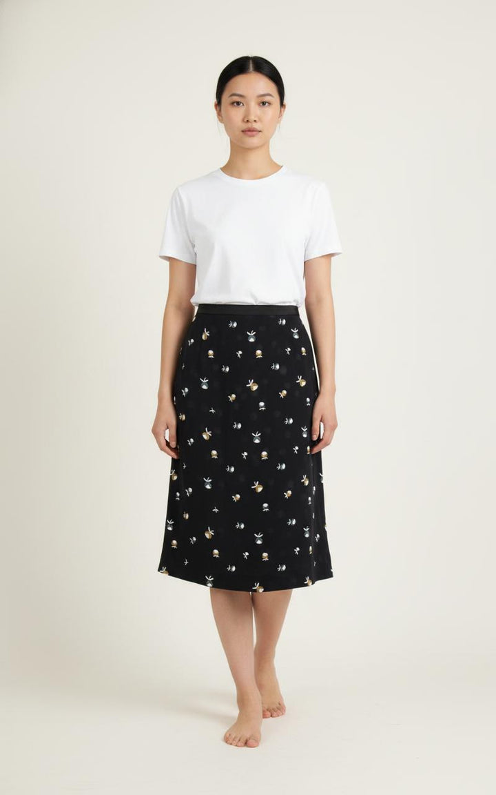 Jupe Midi Noire - Taille L/40