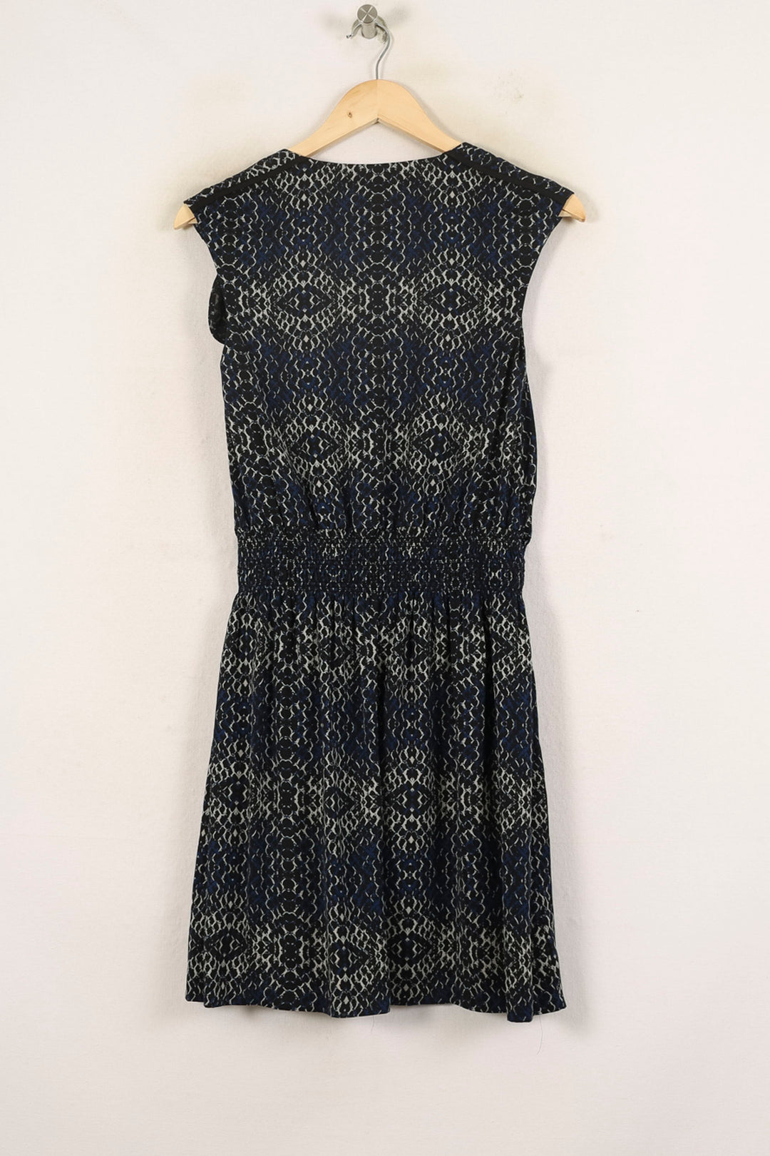 Robe Courte Bleue et Noire - Taille XS/34 de la marque ZAPA | PARAD44609 - Vendu par Paradigme - Image 4