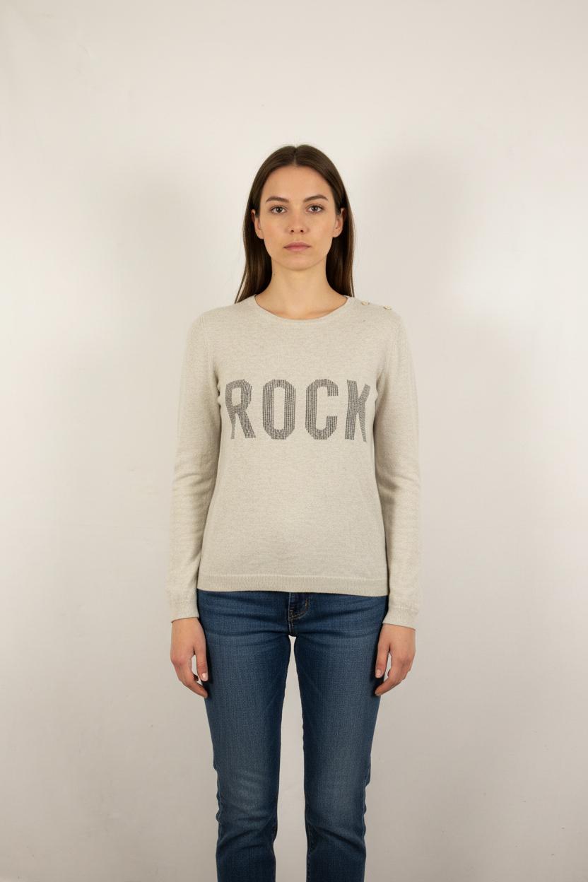 Pull Gris - Taille S/36
