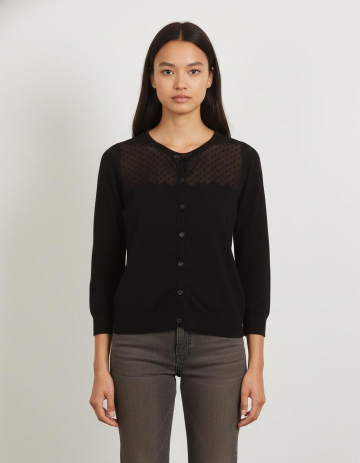 Cardigan Noir - Taille S/36