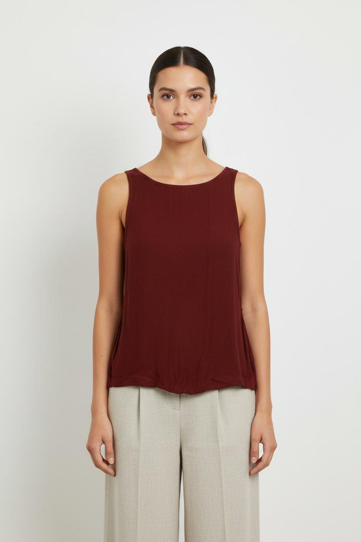 Débardeur Bordeaux - Taille S/36