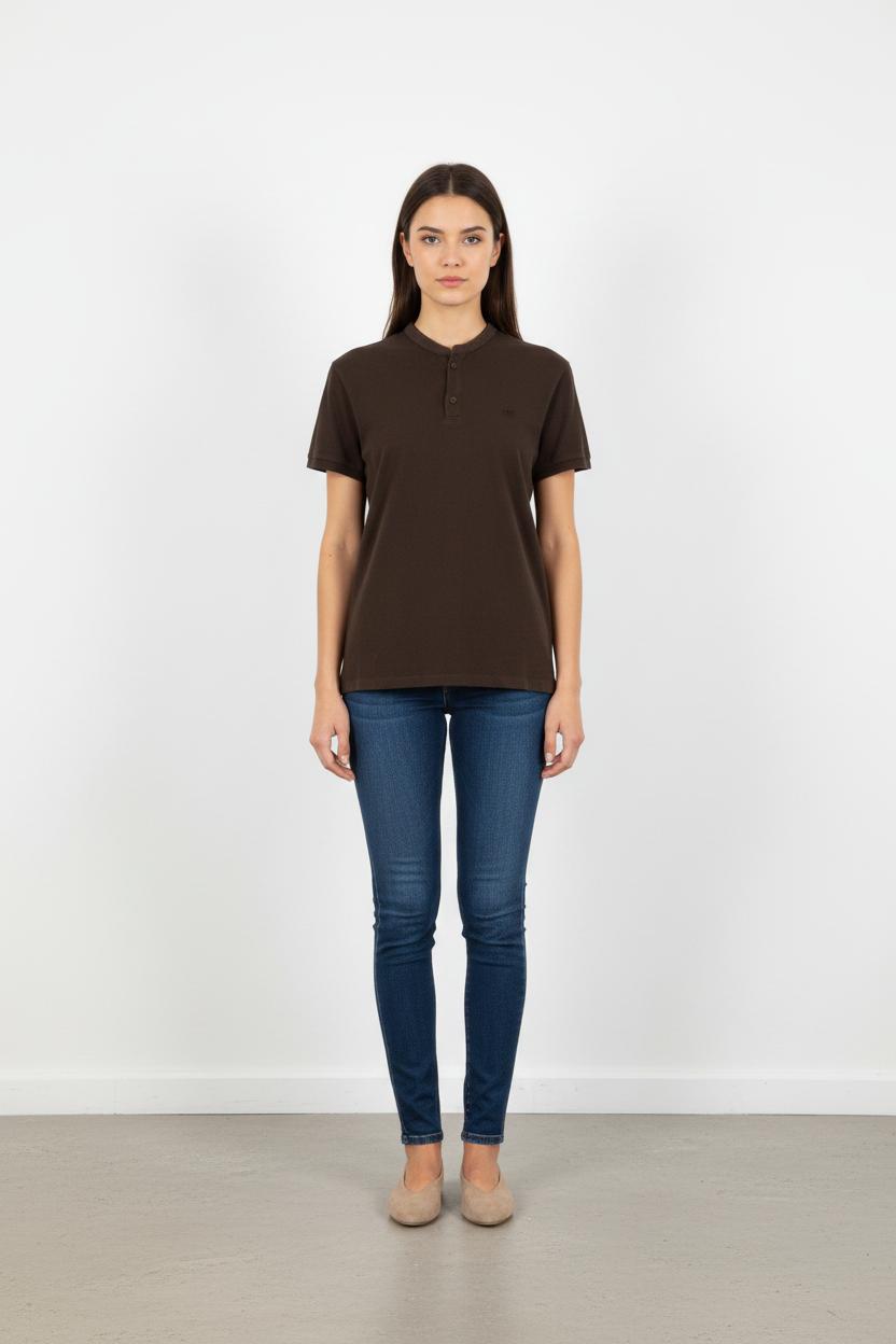 Polo Noir - Taille S/36