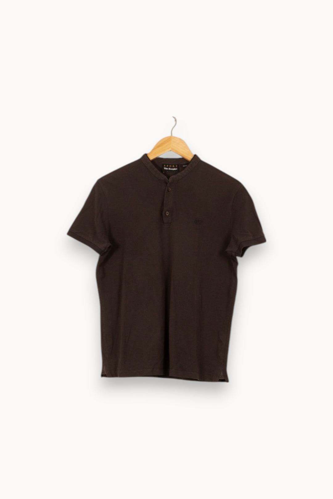 Polo Noir - Taille S/36 de la marque The Kooples - Sport | PARAD44668 - Vendu par Paradigme - Image 2