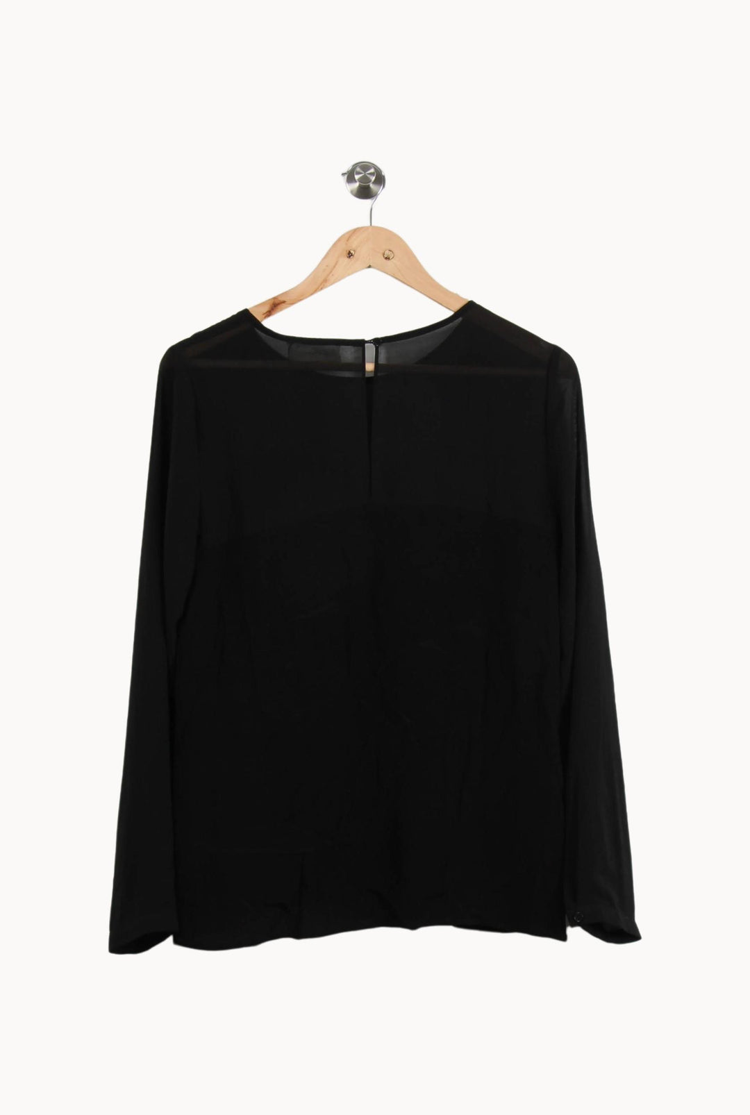Blouse Noire - Taille M/38 de la marque Sud express | PARAD44669 - Vendu par Paradigme - Image 4