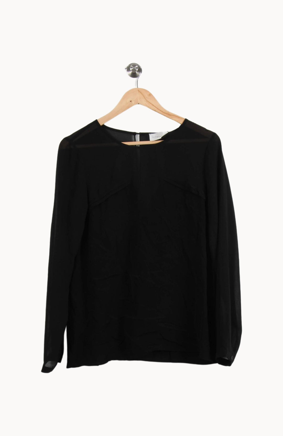 Blouse Noire - Taille M/38 de la marque Sud express | PARAD44669 - Vendu par Paradigme - Image 2