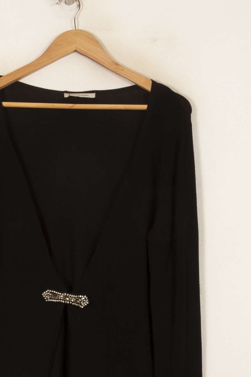 Cardigan Noir - Taille M/38 de la marque Gerard Darel | PARAD44676 - Vendu par Paradigme - Image 3