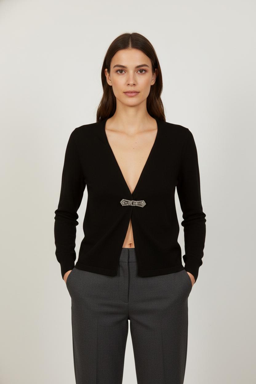 Cardigan Noir - Taille M/38
