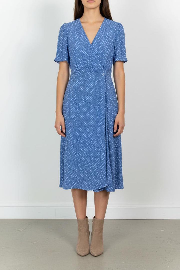 Robe Portefeuille Bleue - Taille XS/34 de la marque Comptoir des Cotonniers | PARAD44690 - Vendu par Paradigme - Image 1