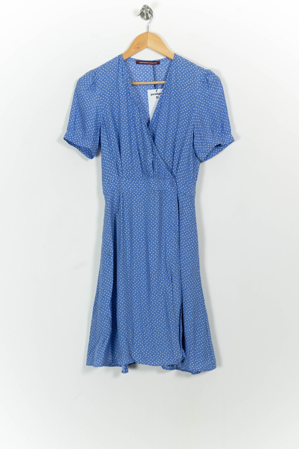 Robe Portefeuille Bleue - Taille XS/34 de la marque Comptoir des Cotonniers | PARAD44690 - Vendu par Paradigme - Image 2