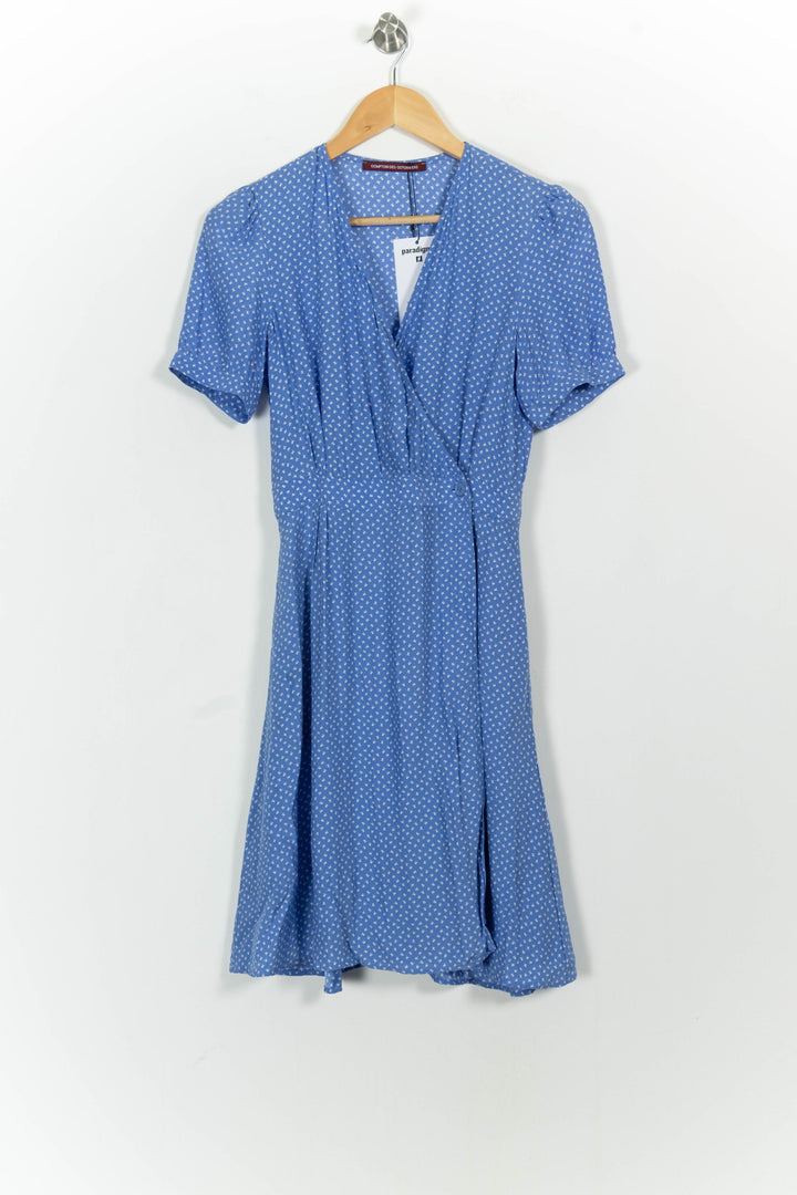 Robe Portefeuille Bleue - Taille XS/34 de la marque Comptoir des Cotonniers | PARAD44690 - Vendu par Paradigme - Image 2
