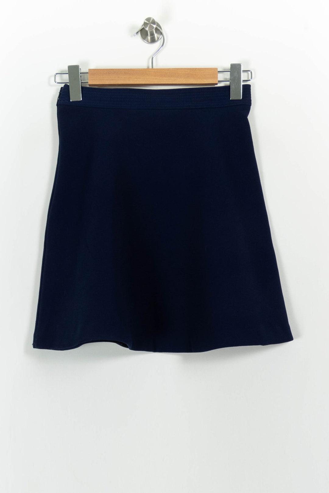 Jupe Trapèze Bleue - Taille XS/34 de la marque Sandro | PARAD44691 - Vendu par Paradigme - Image 4