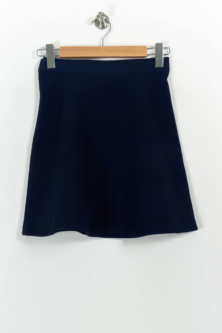 Jupe Trapèze Bleue - Taille XS/34 de la marque Sandro | PARAD44691 - Vendu par Paradigme - Image 4