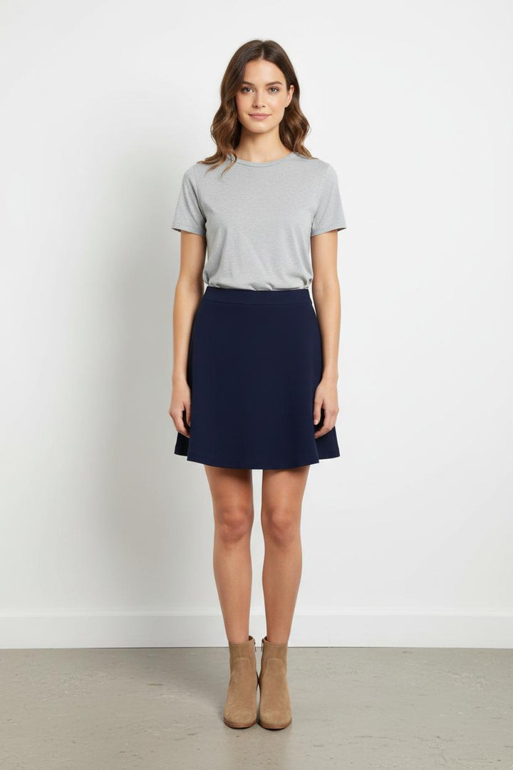 Jupe Trapèze Bleue - Taille XS/34 de la marque Sandro | PARAD44691 - Vendu par Paradigme - Image 1