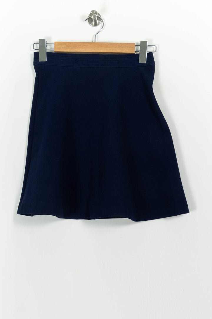 Jupe Trapèze Bleue - Taille XS/34 de la marque Sandro | PARAD44691 - Vendu par Paradigme - Image 2