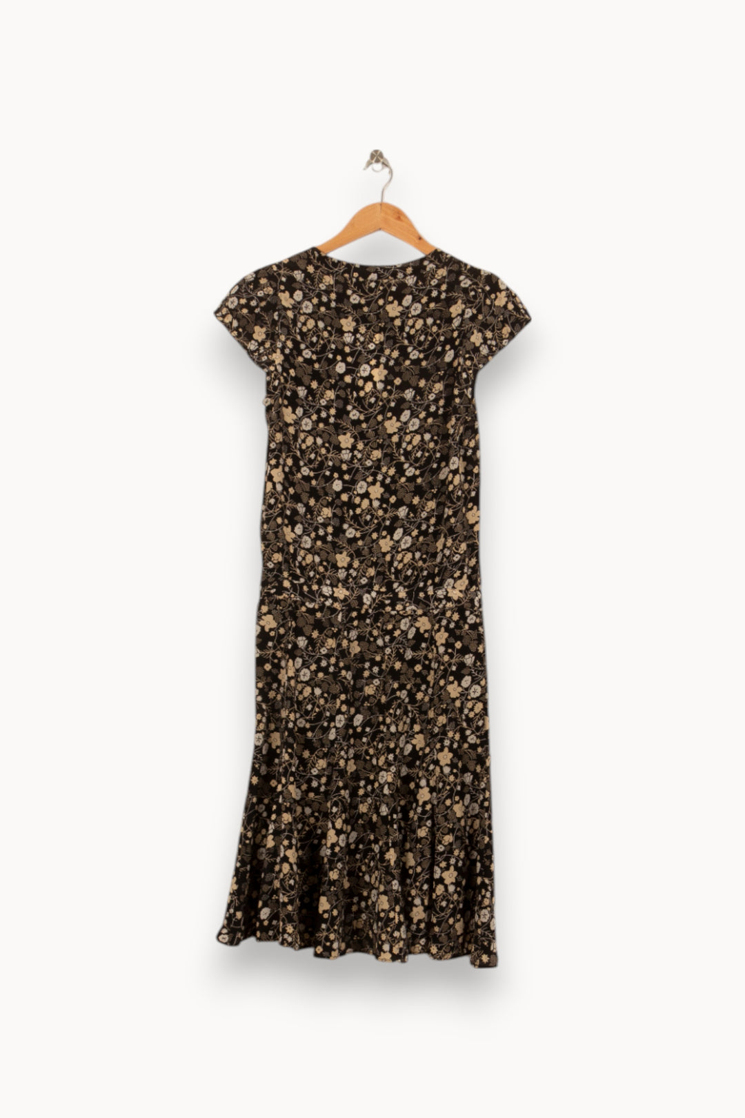 Robe Longue Noire et Beige - Taille S/36 de la marque Zadig&Voltaire | PARAD44704 - Vendu par Paradigme - Image 4