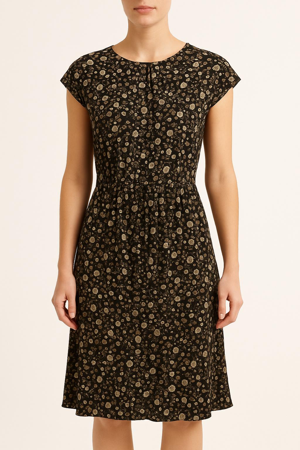 Robe Longue Noire et Beige - Taille S/36 de la marque Zadig&Voltaire | PARAD44704 - Vendu par Paradigme - Image 1