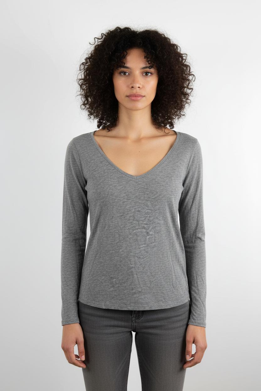 Pull Gris - Taille S/36