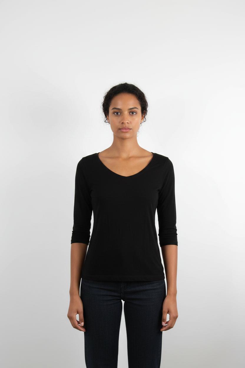 T-shirt Noir - Taille S/36