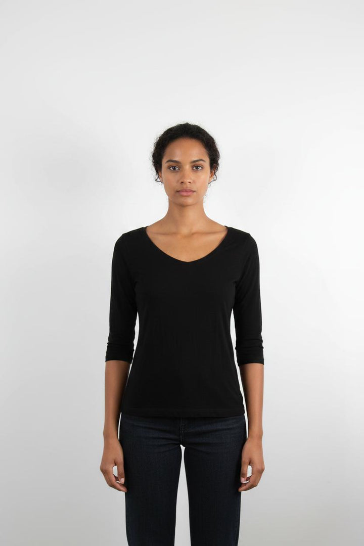 T-shirt Noir - Taille S/36
