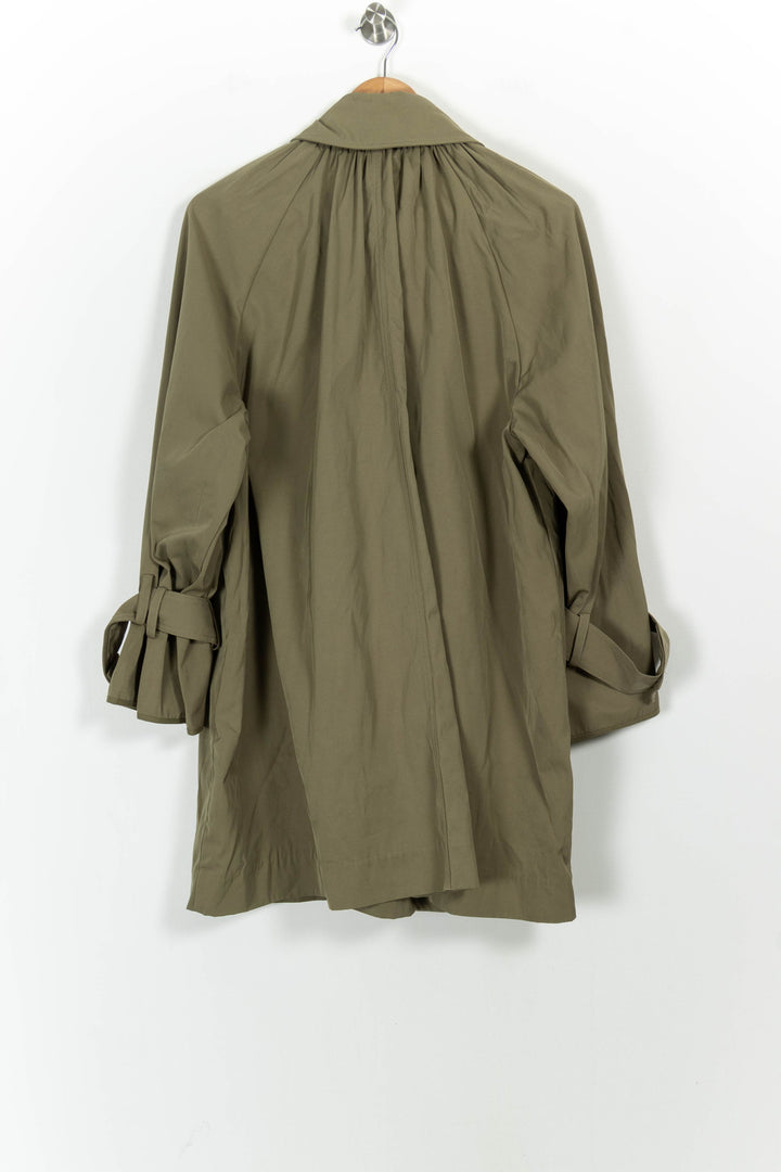 Trench Vert - Taille M/38 de la marque ba&sh | PARAD44716 - Vendu par Paradigme - Image 4