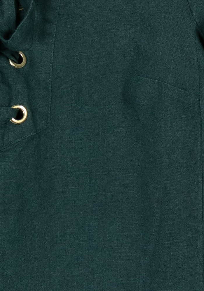 Robe Droite Verte - Taille M/38 de la marque Caroll | PARAD44720 - Vendu par Paradigme - Image 3