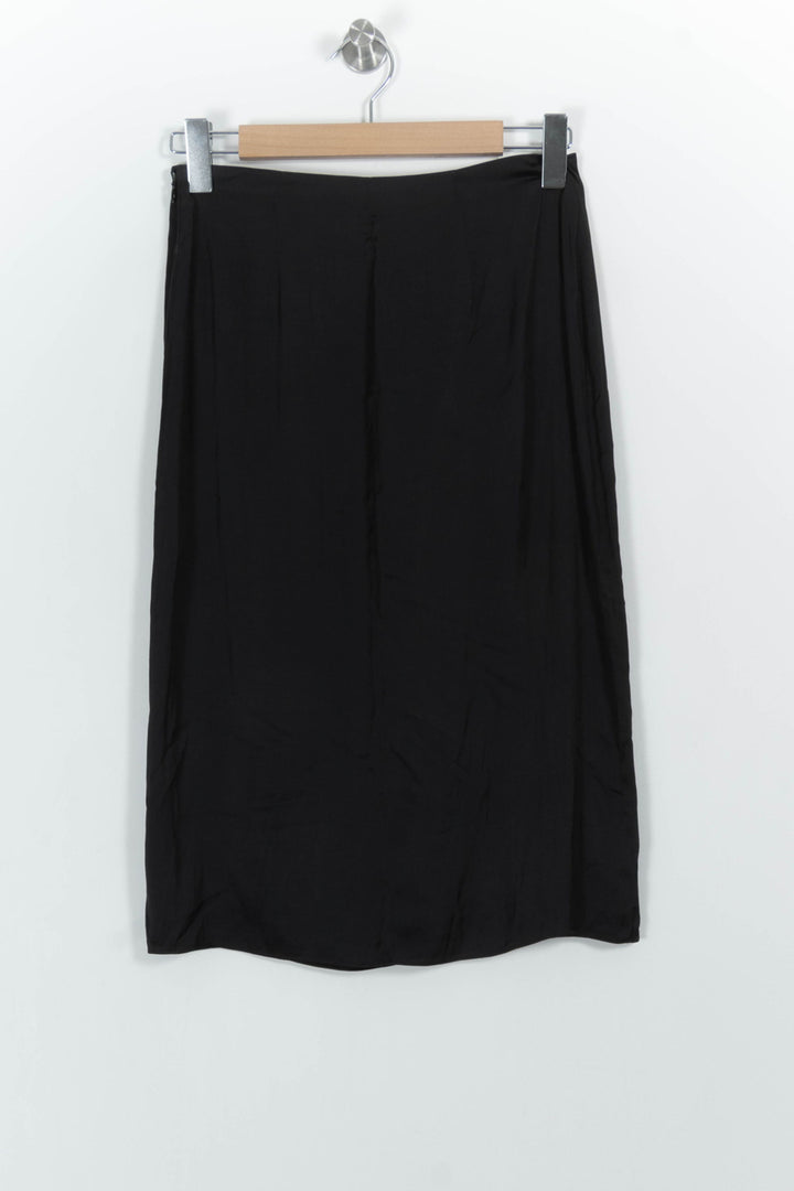 Jupe Fendue Noire - Taille S/36 de la marque ba&sh | PARAD44731 - Vendu par Paradigme - Image 4